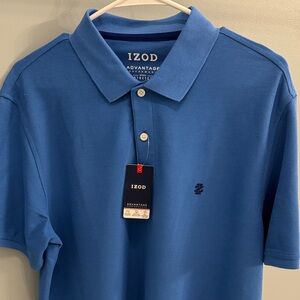 Izod Men's Polo in Vibrant Blue